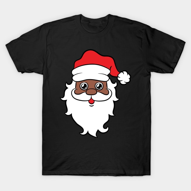 BLACK SANTA T-Shirt by armodilove